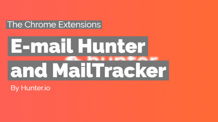 e-mail hunter and mail tracker chrome extension