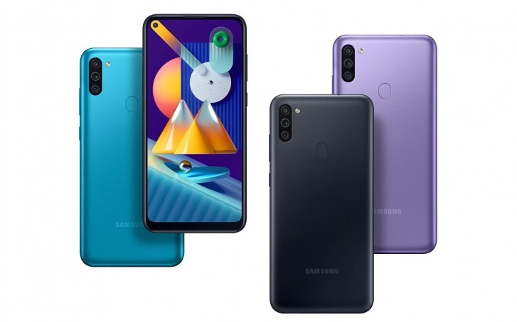 samsung m11 triple camera