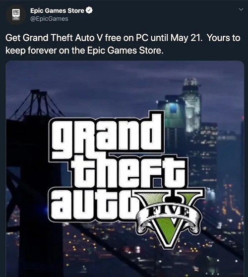 Epic Game Offer Grand Theft Auto V Free To Download On Pc Technology News Smartphone News Reviews Gadget Launches Laptops Mobile Prices How To Drones Etc Gyan