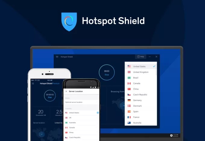 is hotspot shield free vpn safe