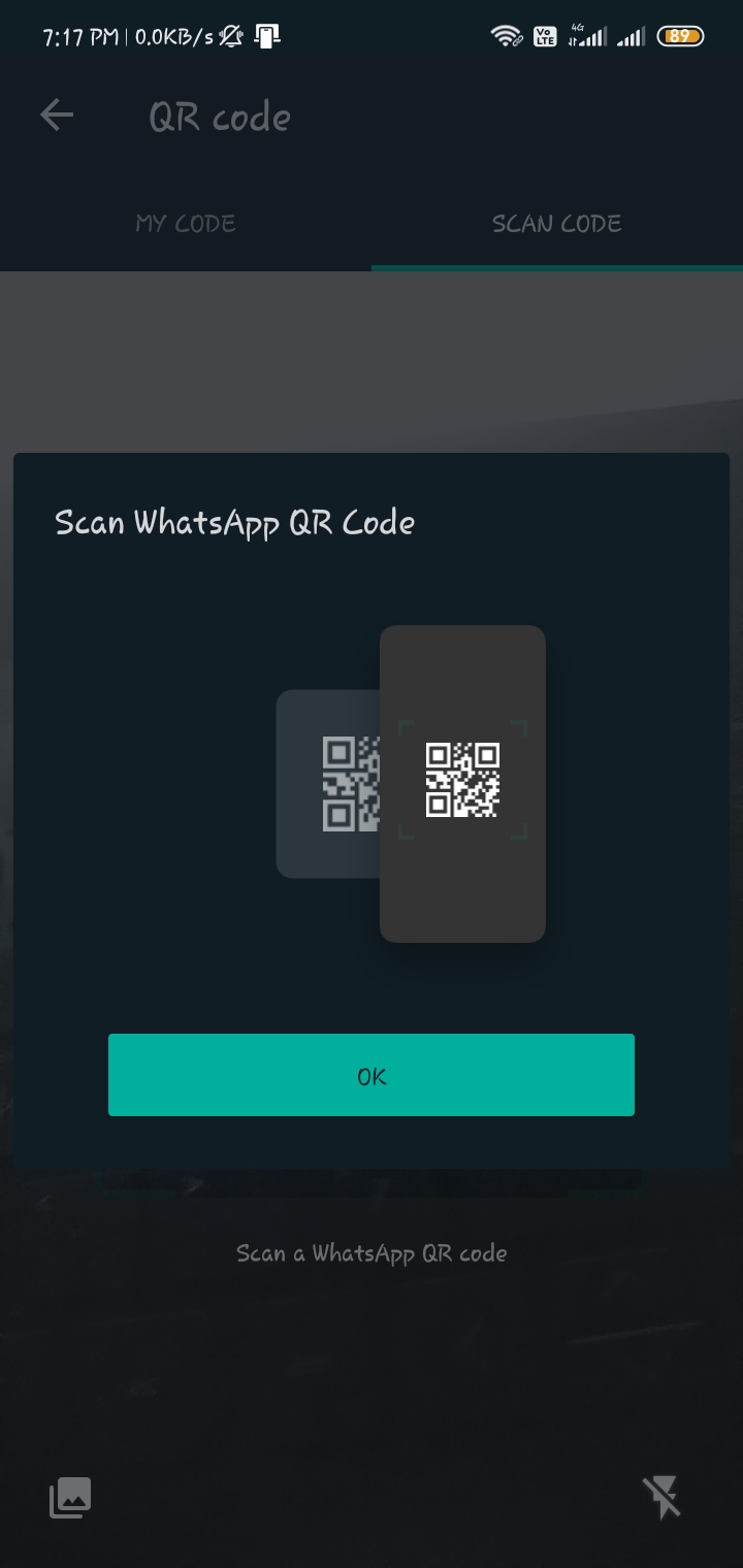 WhatsApp, qr code scan , add whatsapp contacts via qr code