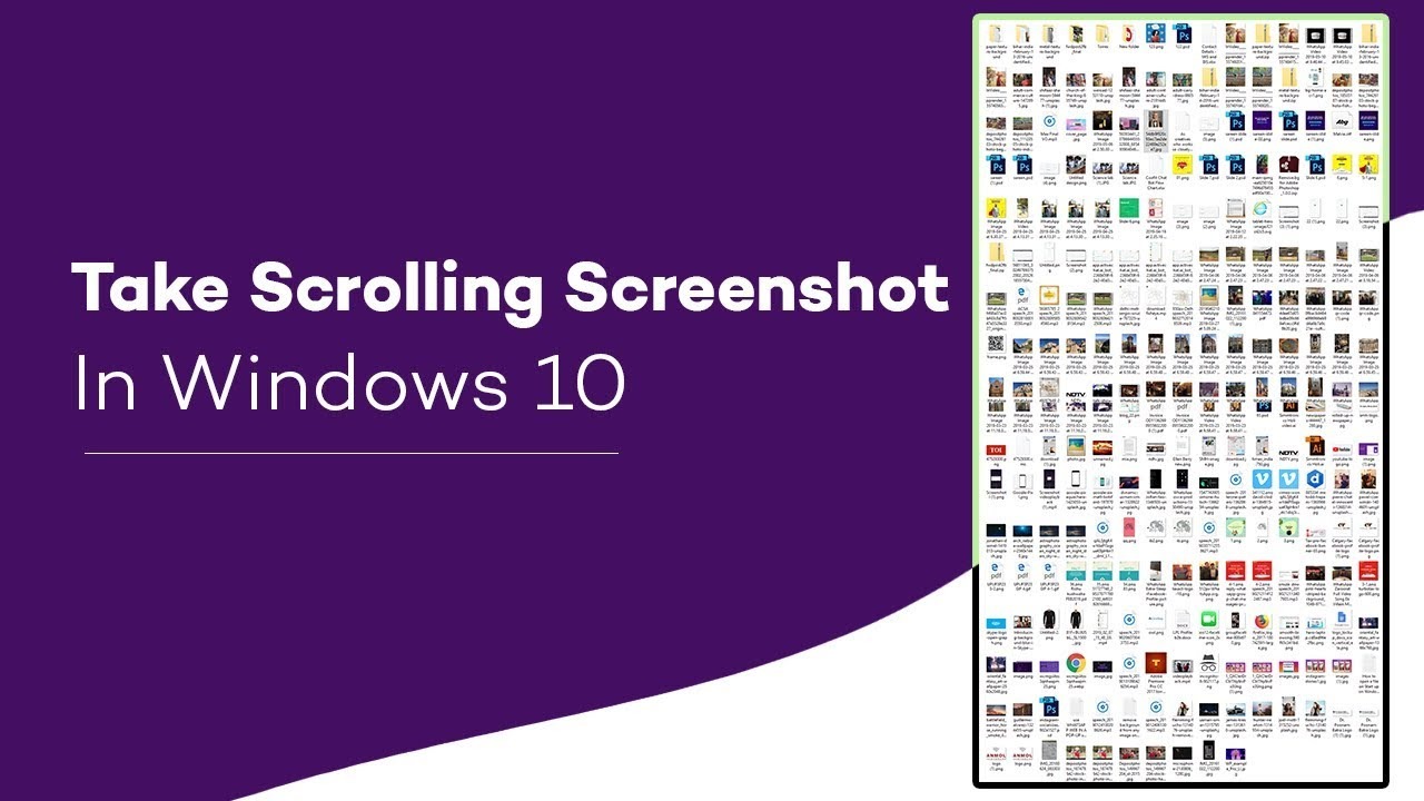 no scrolling option in snagit 12 with windows 10