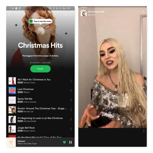 Spotify Music is testing Instagram like Stories - Navtechy