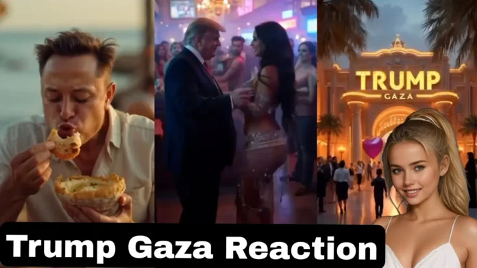 trump gaza ai video reaction